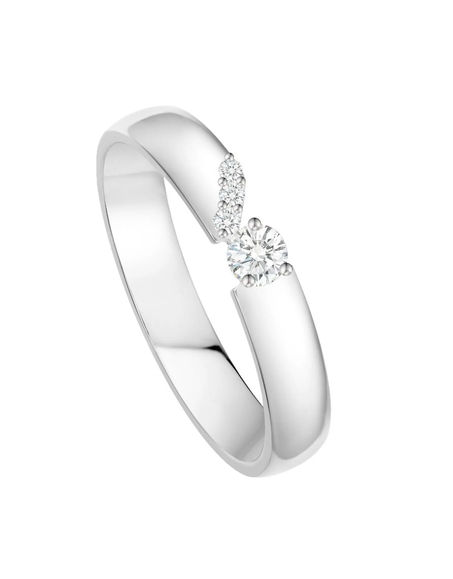 Lee Hwa Jewellery Women's Wedding Bands-FOREVERMARK