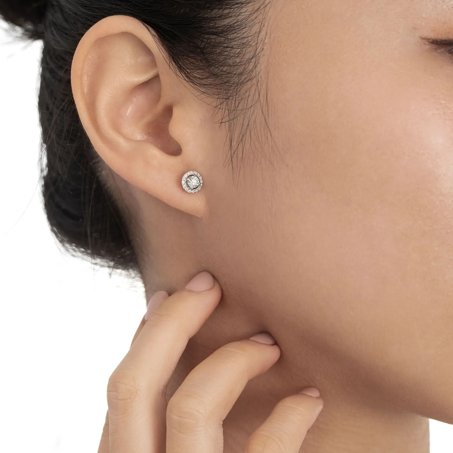 Lee Hwa Jewellery Earrings-Forevermark Setting™