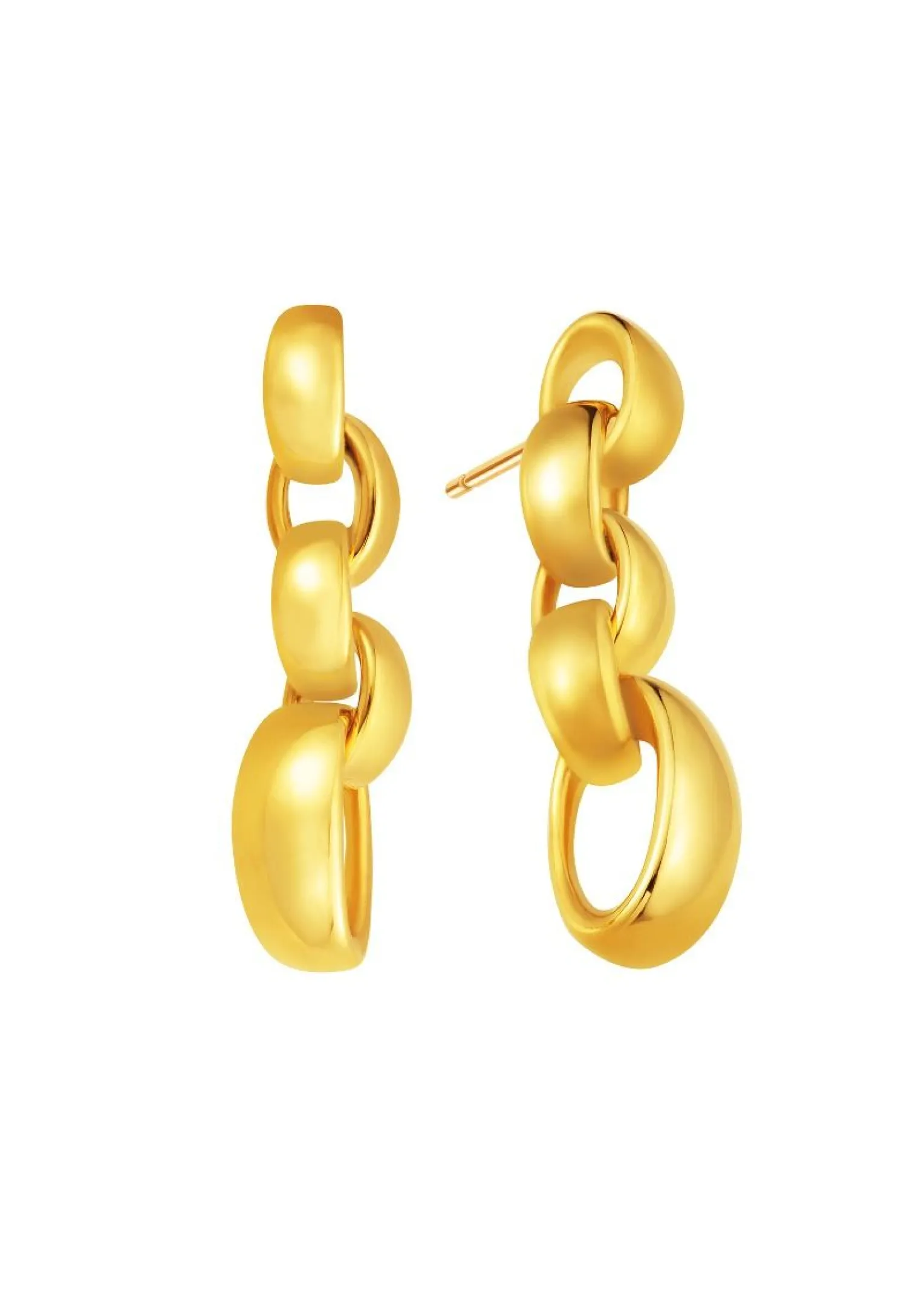Lee Hwa Jewellery Earrings-LINKS EARRINGS