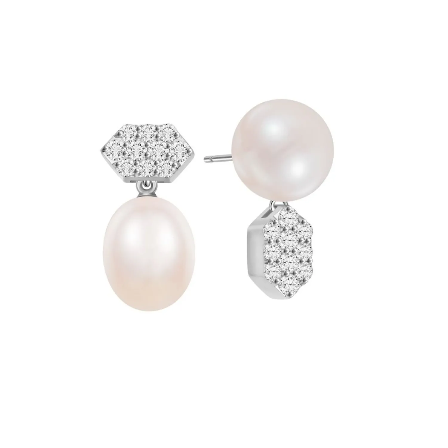 Lee Hwa Jewellery Earrings-Nacre