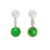 Lee Hwa Jewellery Earrings-Nouveau Jade