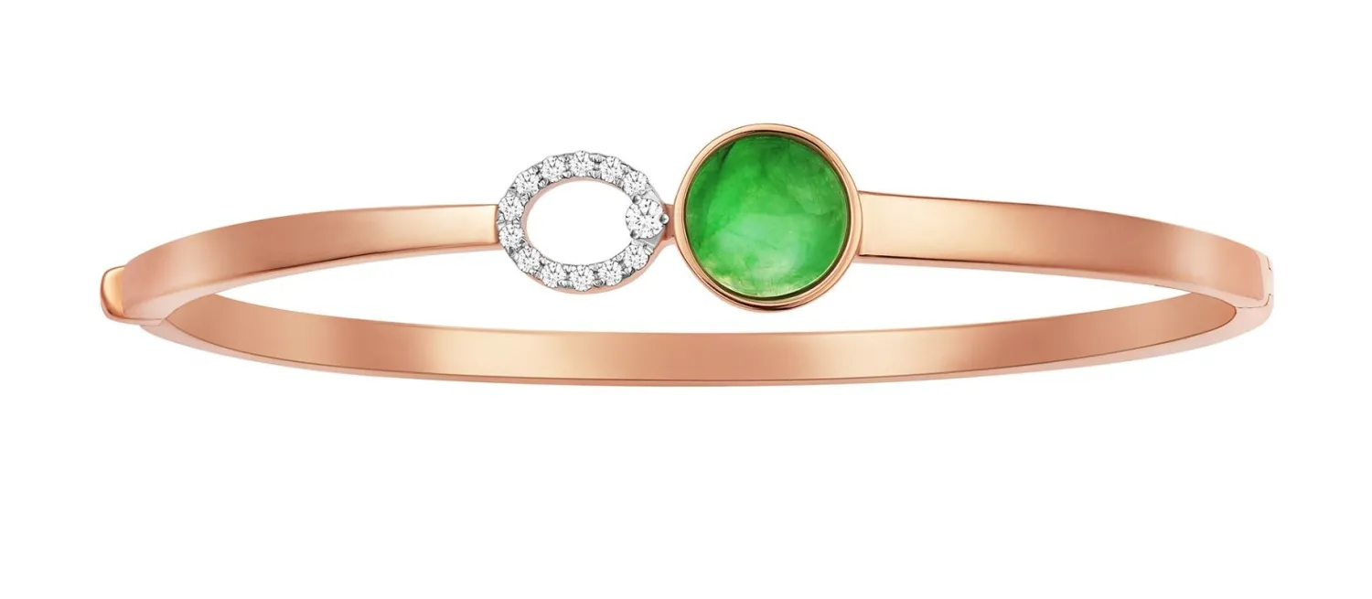 Lee Hwa Jewellery Bangles-NOUVEAU JADE