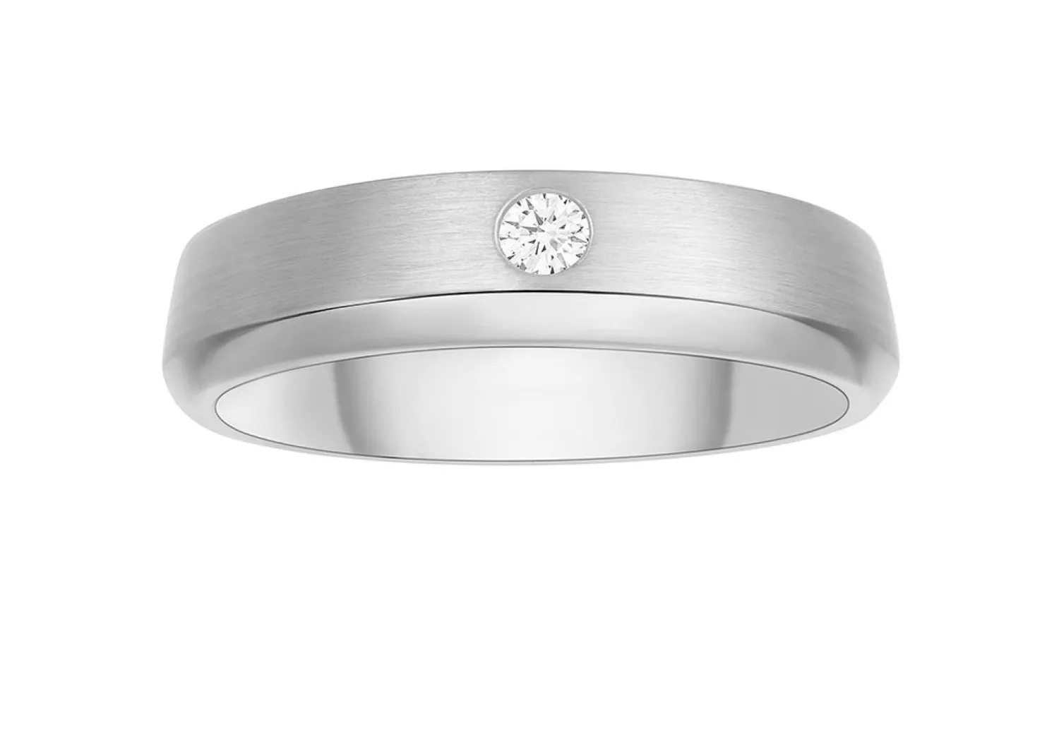 Lee Hwa Jewellery Men's Wedding Bands-PURE LOVE