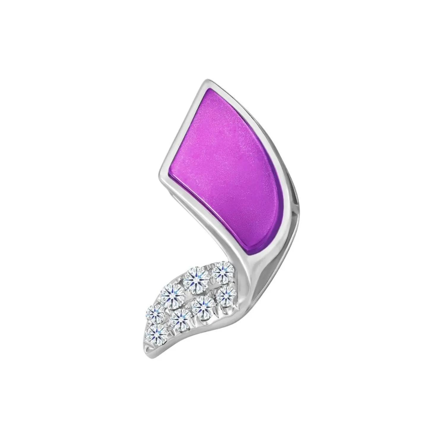 Lee Hwa Jewellery Pendants-PURPLE GOLD