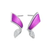 Lee Hwa Jewellery Earrings-PURPLE GOLD