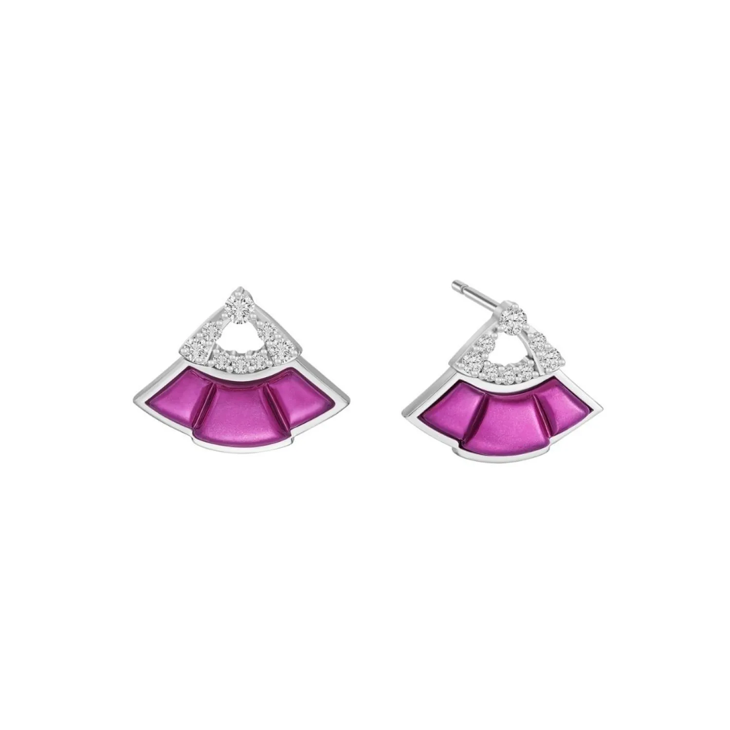 Lee Hwa Jewellery Earrings-PURPLE GOLD