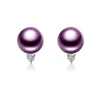 Lee Hwa Jewellery Earrings-PURPLE GOLD