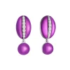 Lee Hwa Jewellery Earrings-PURPLE GOLD