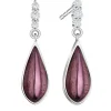 Lee Hwa Jewellery Earrings-PURPLE GOLD