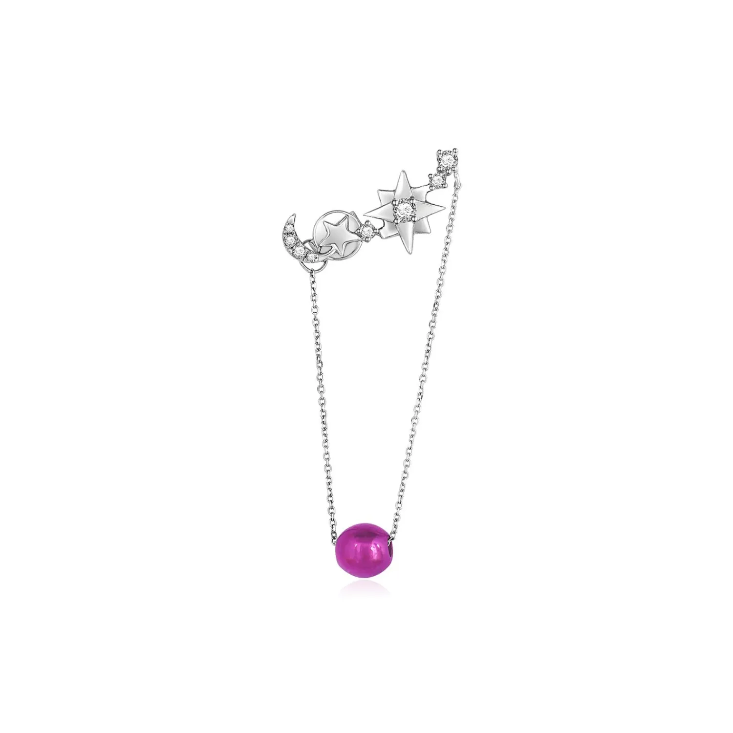 Lee Hwa Jewellery Earrings-PURPLE GOLD