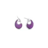 Lee Hwa Jewellery Earrings-PURPLE GOLD