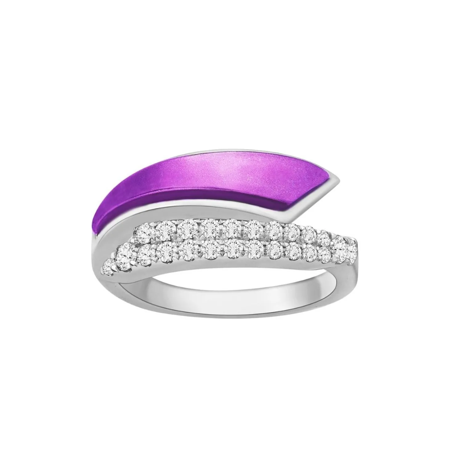 Lee Hwa Jewellery Rings-PURPLE GOLD