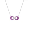 Lee Hwa Jewellery Necklaces-PURPLE GOLD