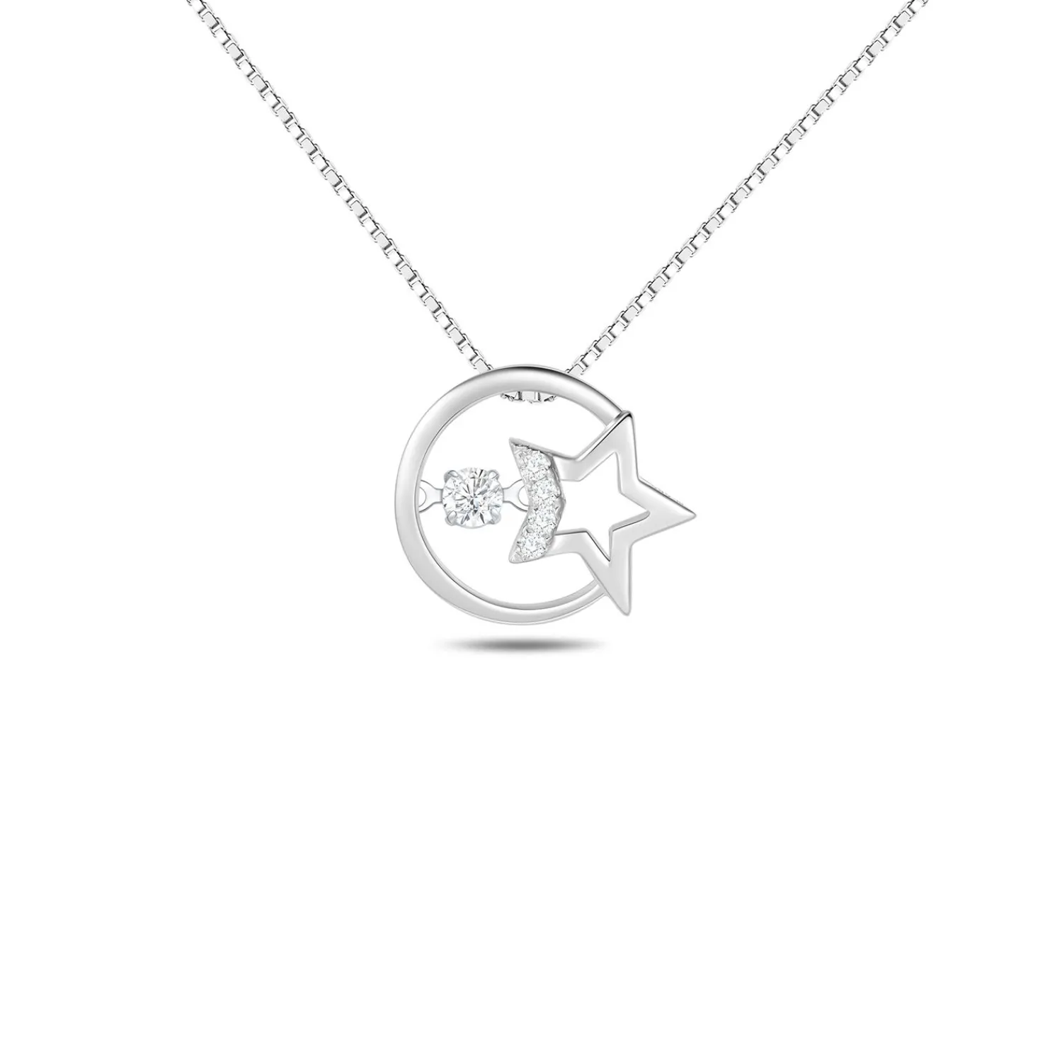 Lee Hwa Jewellery Pendants-TWINKLE & SWING STAR