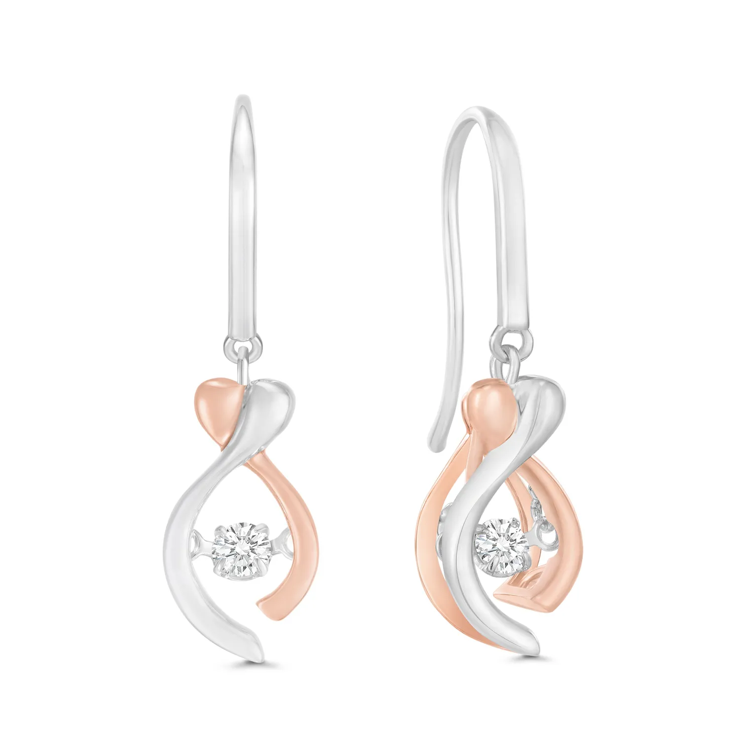 Lee Hwa Jewellery Earrings-TWINKLE & SWING STAR