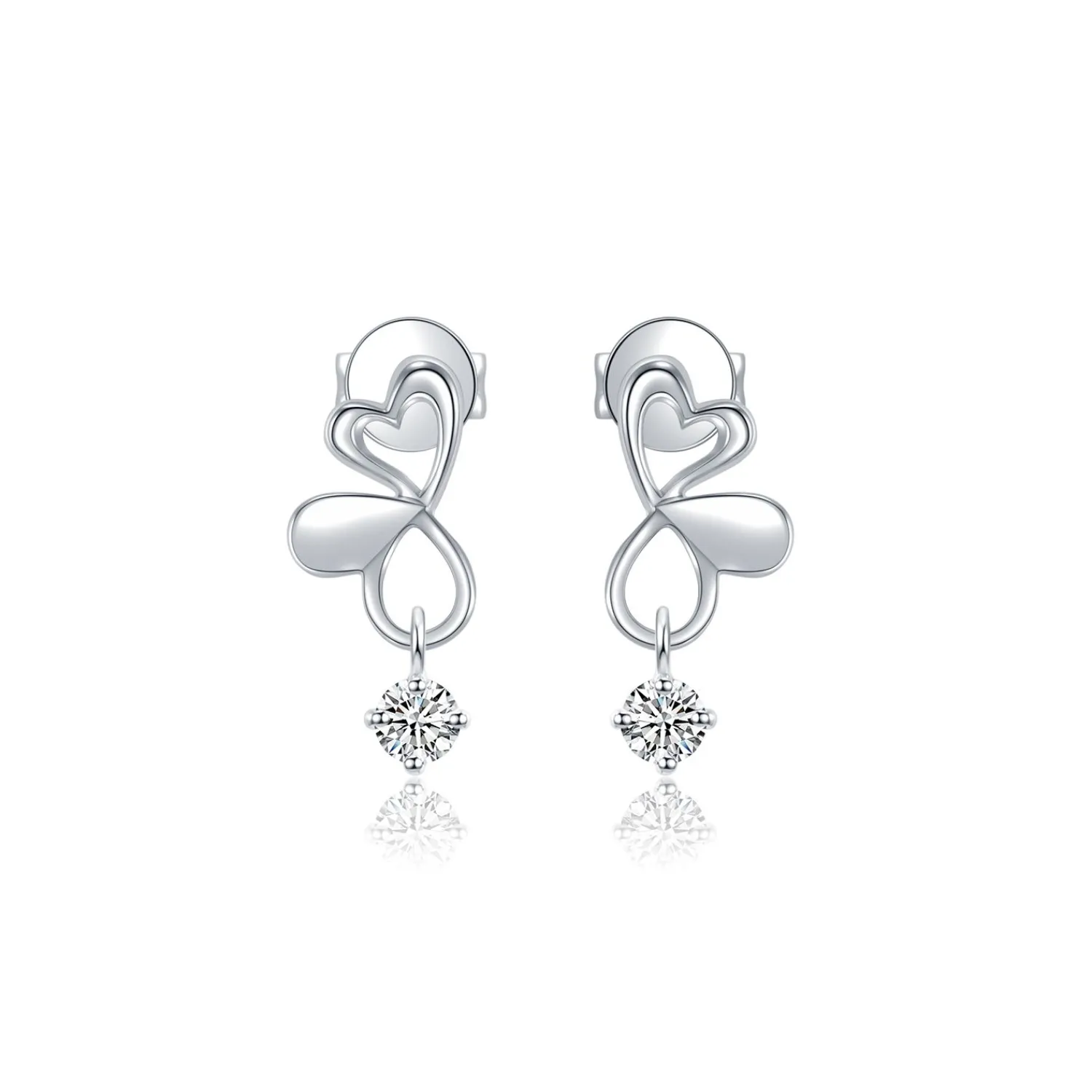 Lee Hwa Jewellery Earrings-TWINKLE & SWING STAR