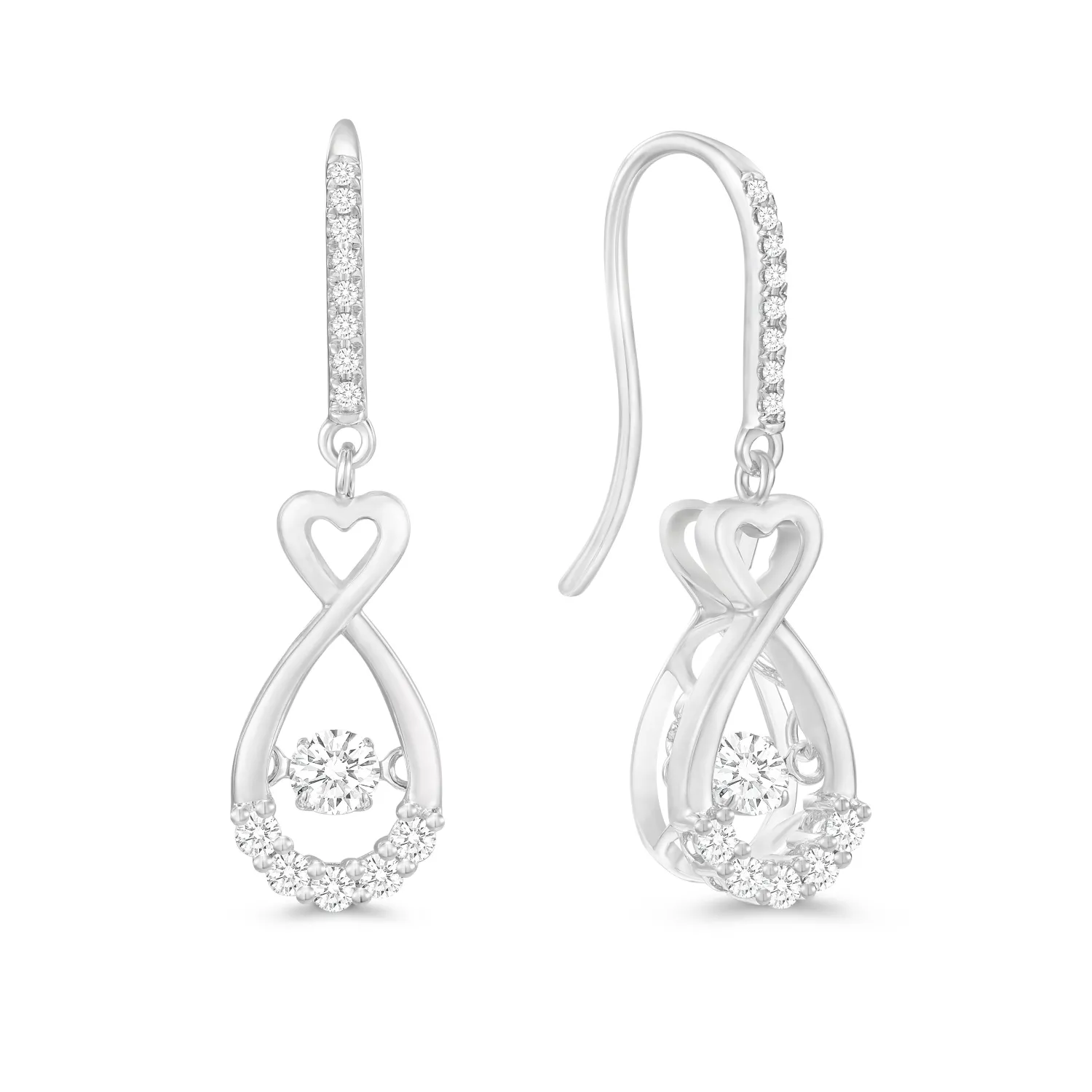Lee Hwa Jewellery Earrings-TWINKLE & SWING STAR