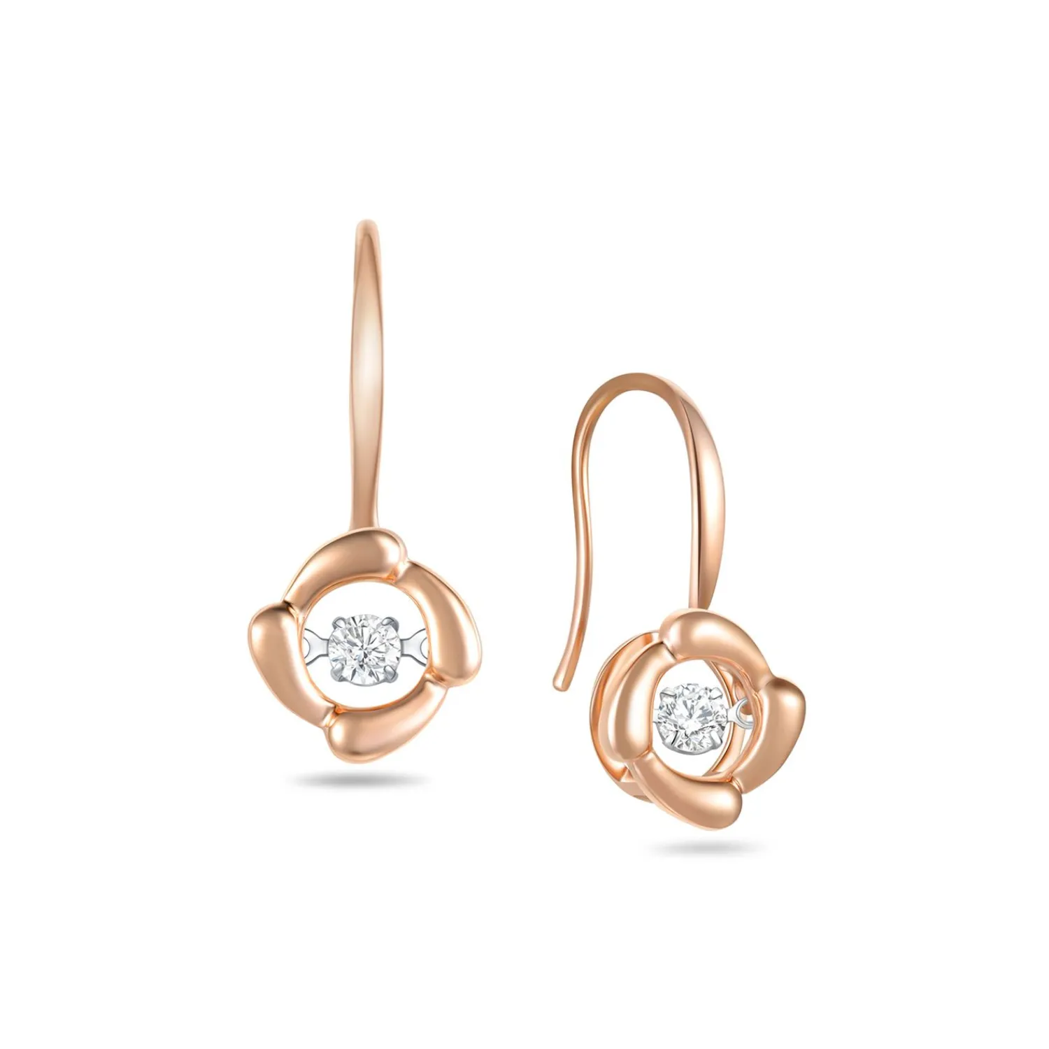 Lee Hwa Jewellery Earrings-TWINKLE & SWING STAR