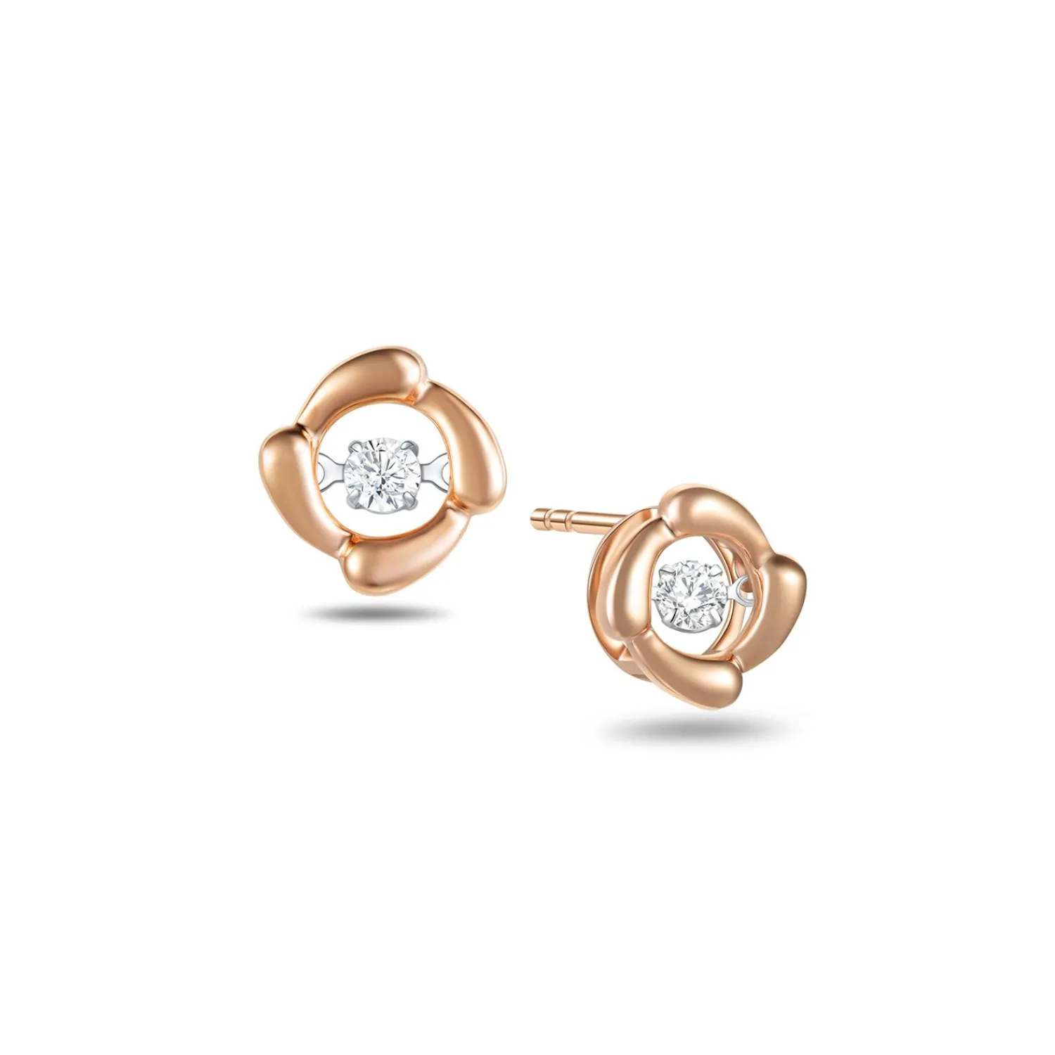 Lee Hwa Jewellery Earrings-TWINKLE & SWING STAR