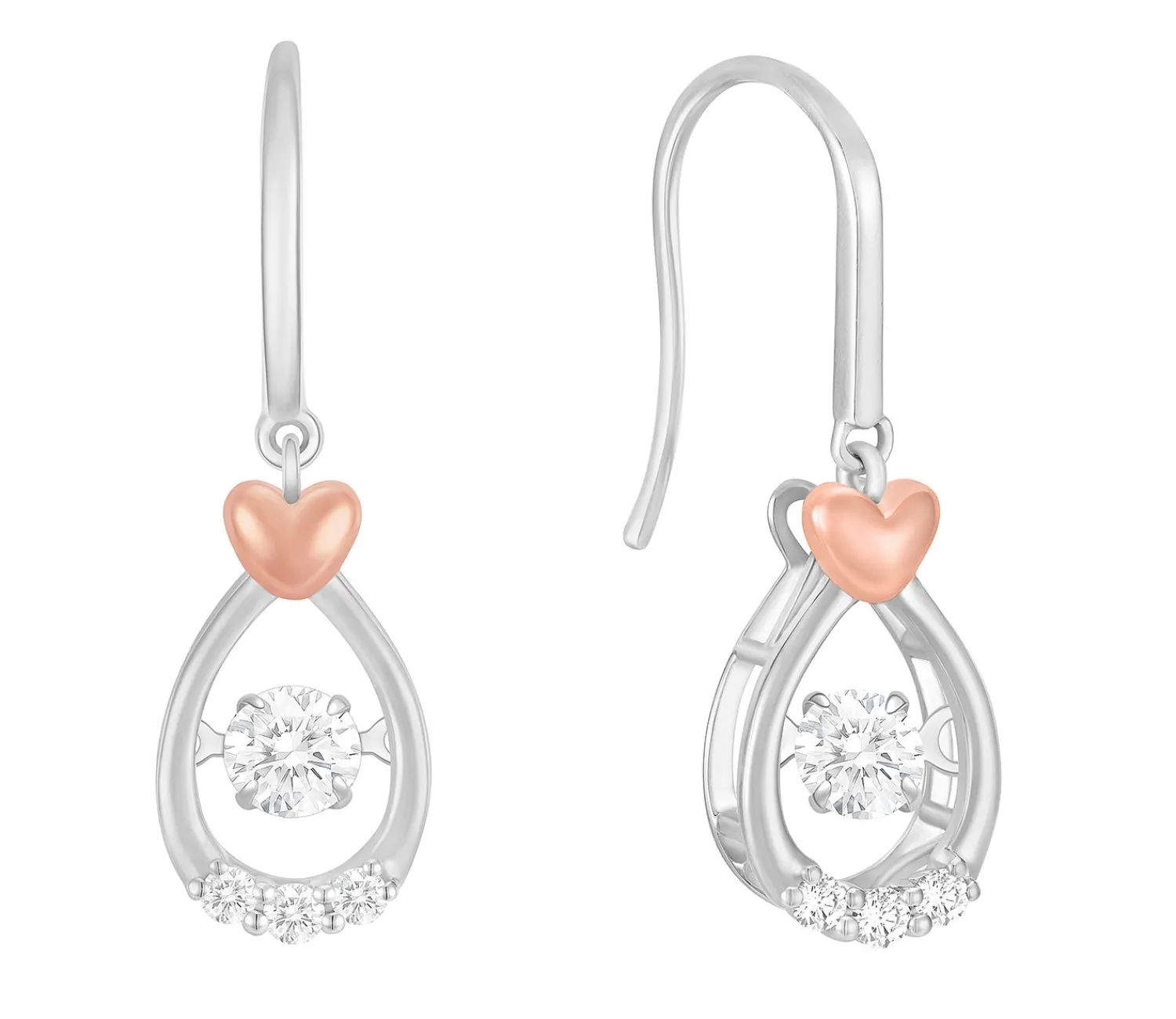 Lee Hwa Jewellery Earrings-TWINKLE & SWING STAR