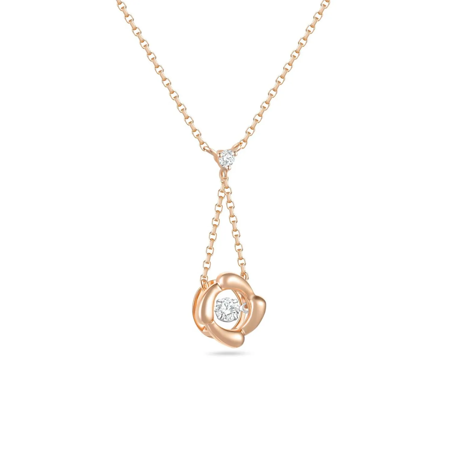Lee Hwa Jewellery Necklaces-TWINKLE & SWING STAR